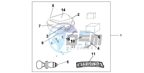 TOP BOX 35 L R-302MP