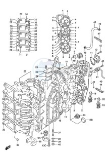 DT 115 drawing Crankcase