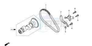 TRX350FM FOURTRAX 350 4X4 drawing CAM CHAIN