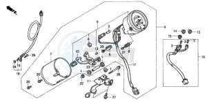 VT1100C2 drawing METER