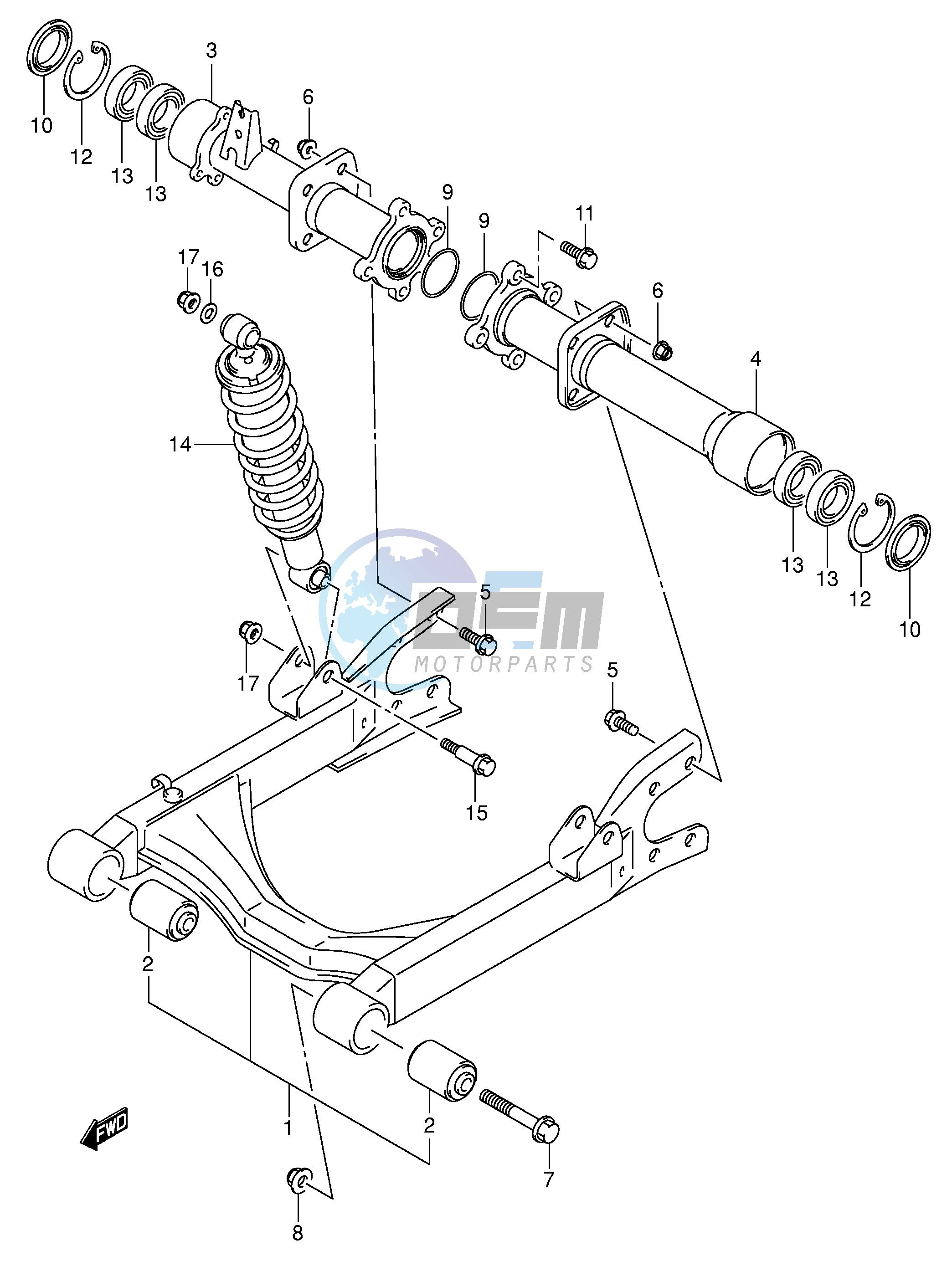 REAR SWINGINGARM