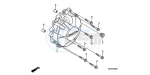 CB600FAA Europe Direct - (ED / ABS) drawing GENERATOR COVER