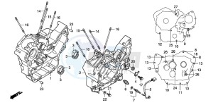 VT750C2 VT750C2 drawing CRANKCASE