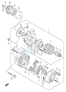 GSX750F (E2) drawing ALTERNATOR