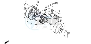 XR70R drawing GENERATOR