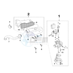 FIGHT 3 drawing CARBURETTOR