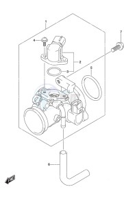 DF 20A drawing Throttle Body Remote Control