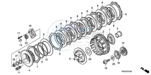 VT750CA9 Australia - (U / MME SPC) drawing CLUTCH