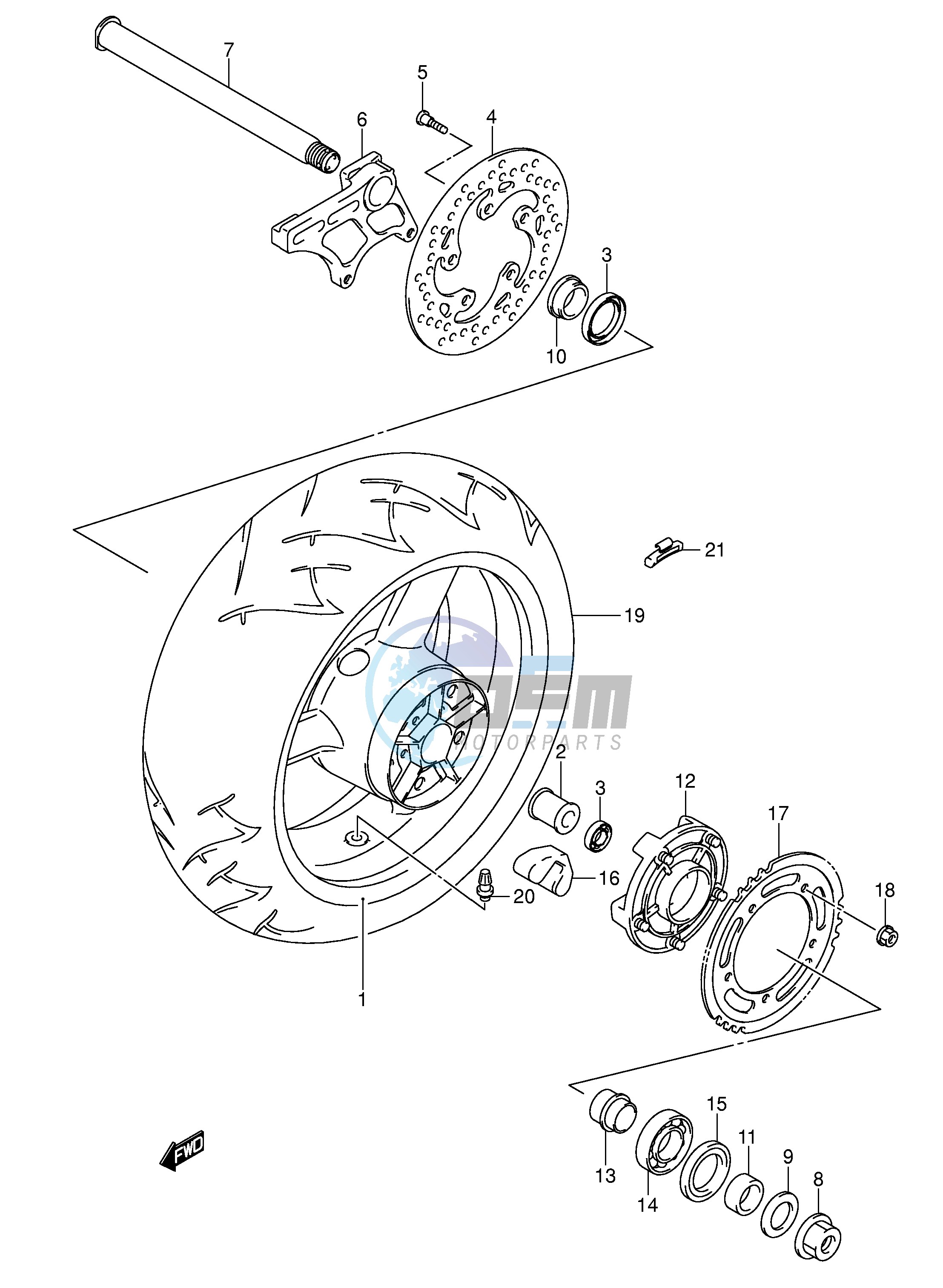 REAR WHEEL