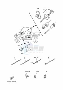 YXM700E YX70MPP (BHFF) drawing ELECTRICAL 2