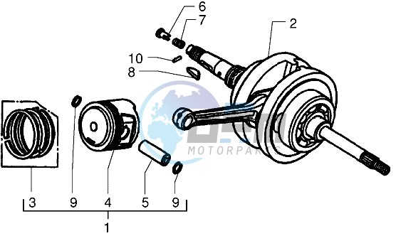 Crankshaft-Piston