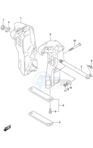 DF 70A drawing Clamp Bracket