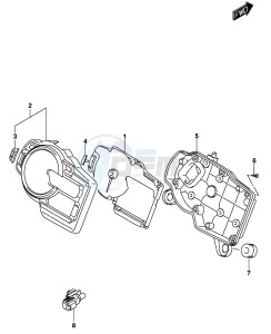 DL1000A drawing SPEEDOMETER