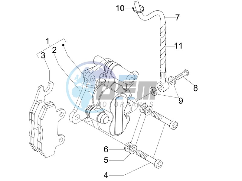 Brakes hose  - Calipers