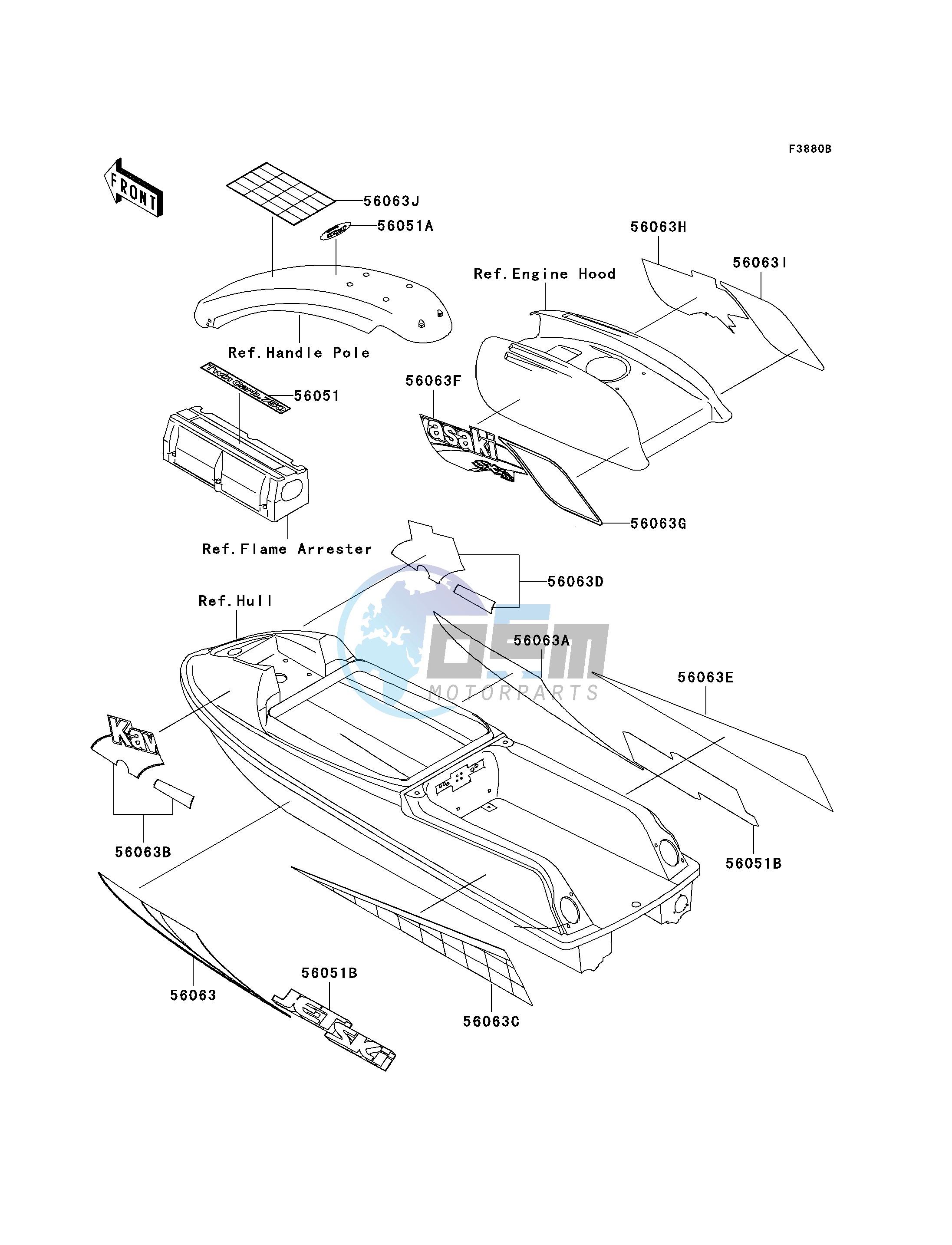 DECALS-- JS750-C3- -