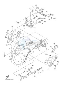 XJ6N 600 XJ6-N (NAKED) (B617 B618) drawing HEADLIGHT