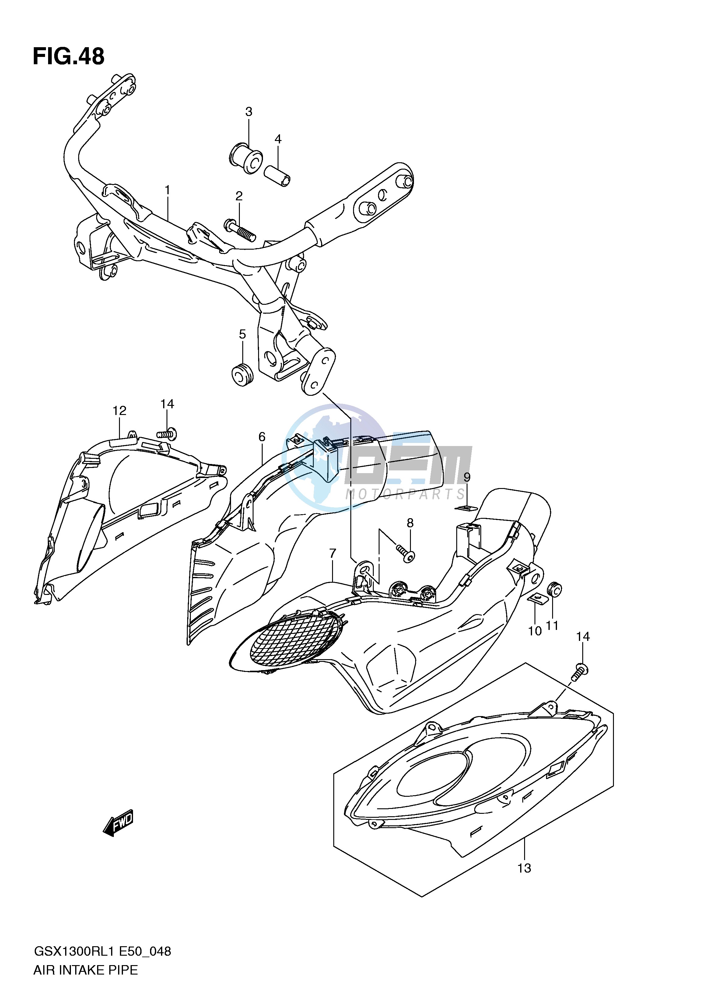 AIR INTAKE PIPE