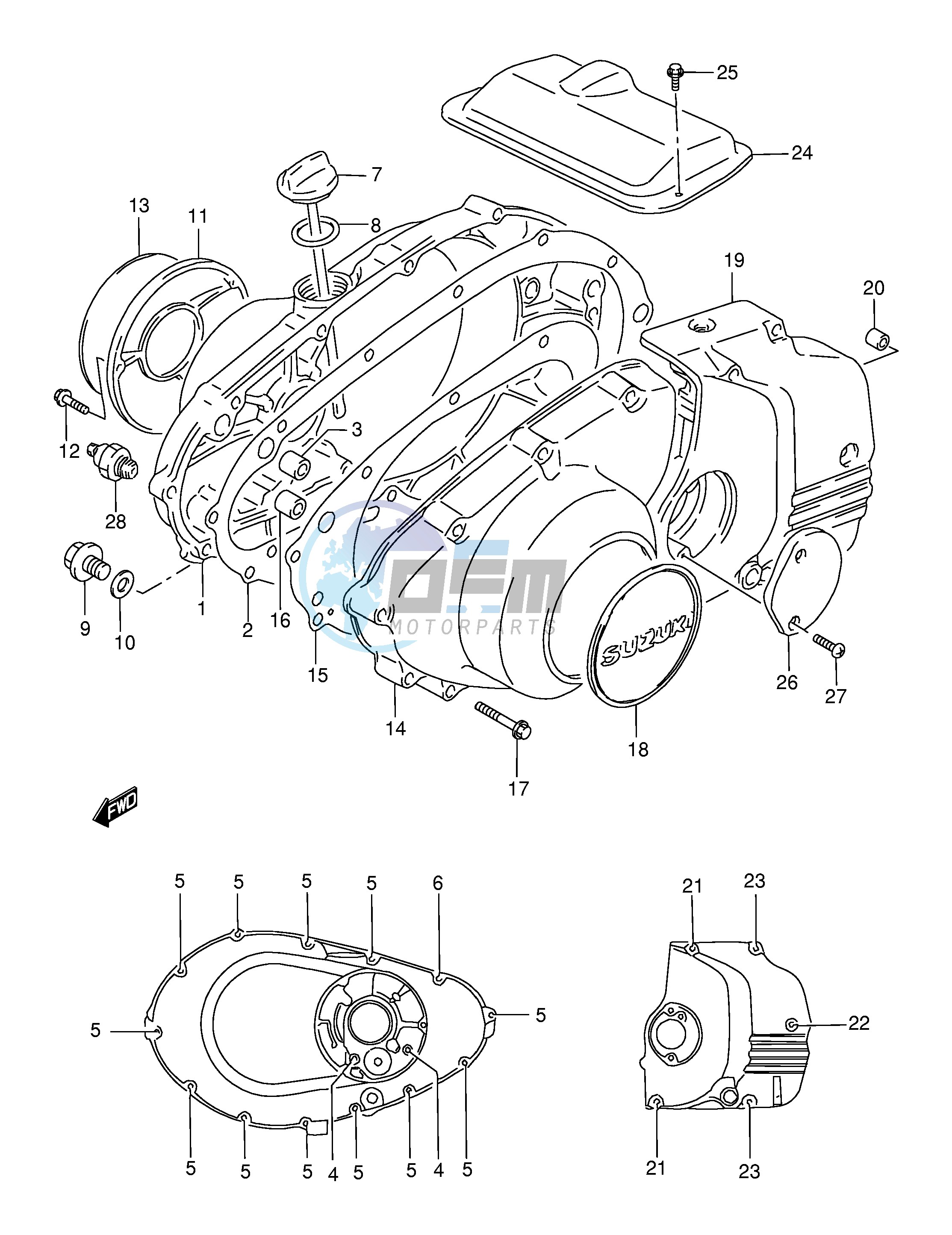 CRANKCASE COVER