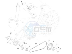 Wi-Bike Uni Mech Comfort 0 drawing Gear shift (NUVINCI MECH)