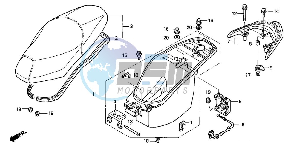 SEAT/LUGGAGE BOX