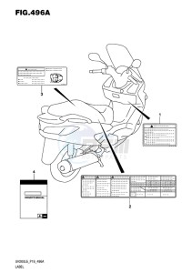 UH200 BURGMAN EU drawing LABEL