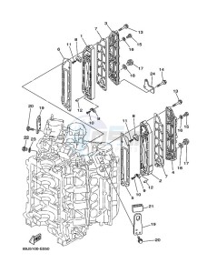 F225A drawing CYLINDER-AND-CRANKCASE-3