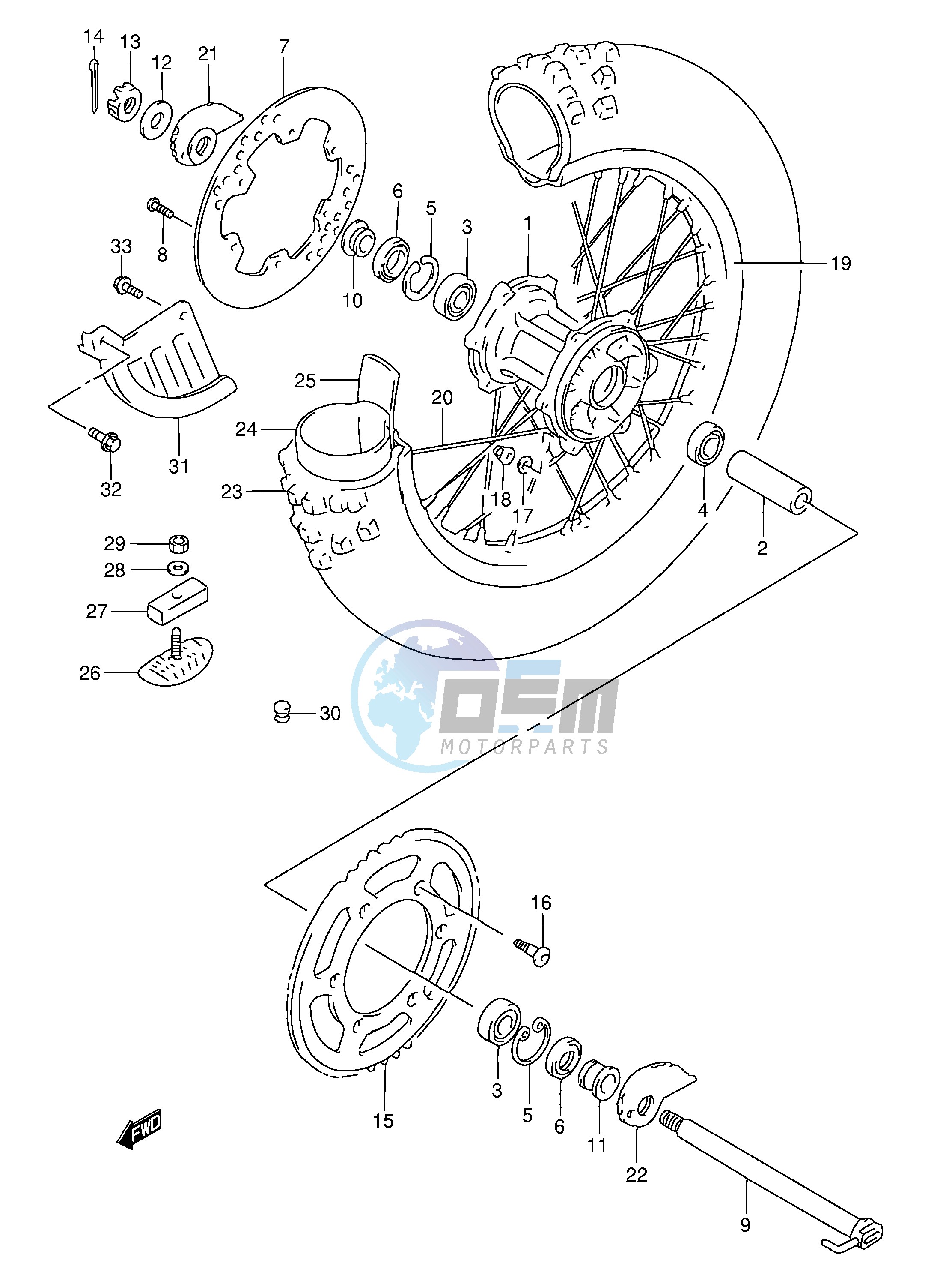 REAR WHEEL