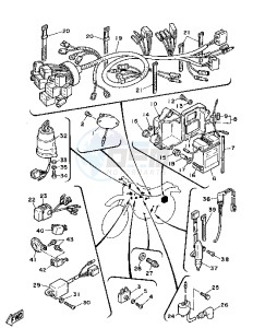 TT A 350 drawing ELECTRICAL