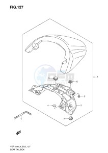 VZR 1800 Z drawing SEAT TAIL BOX L4