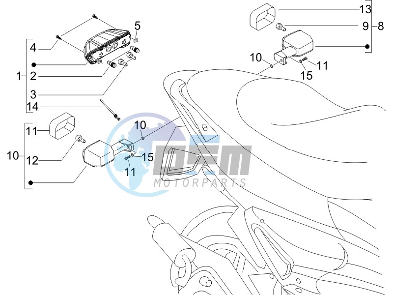 Tail light - Turn signal lamps