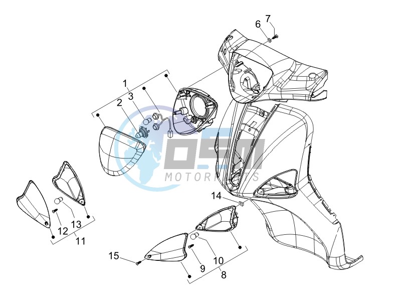 Head lamp - Turn signal lamps