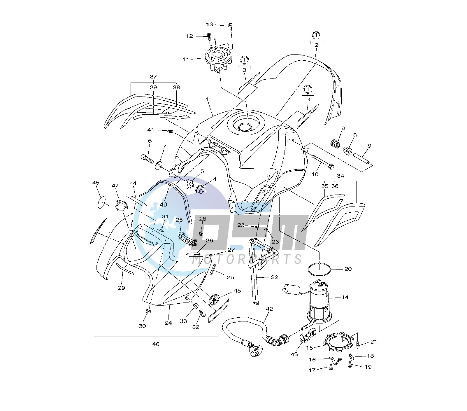 FUEL TANK 39PB