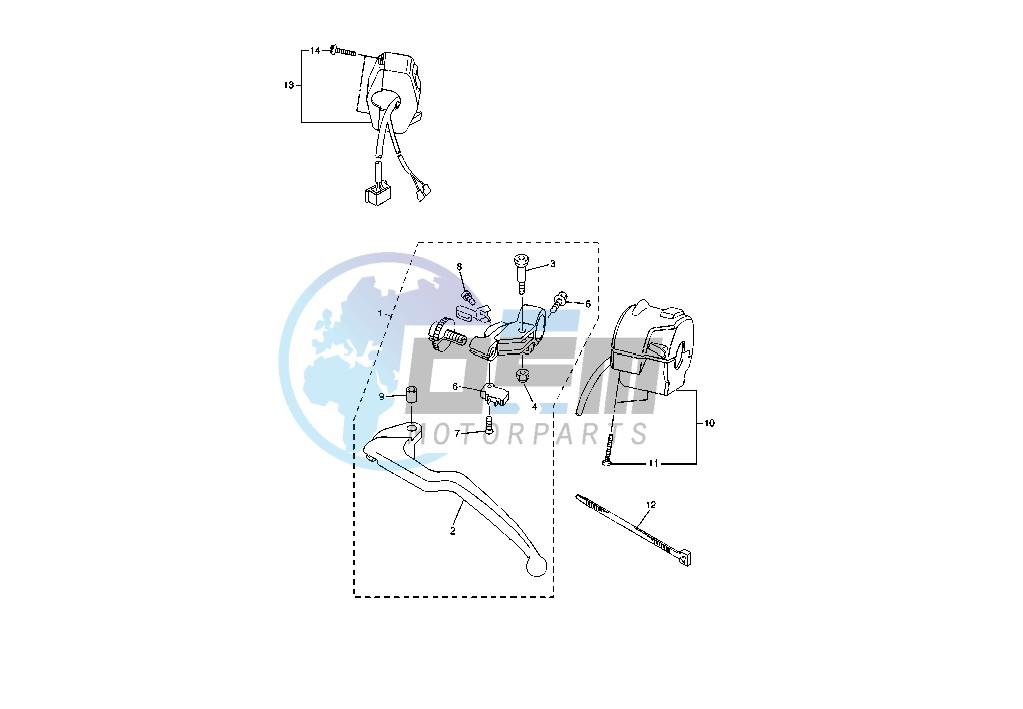 HANDLE SWITCH- LEVER