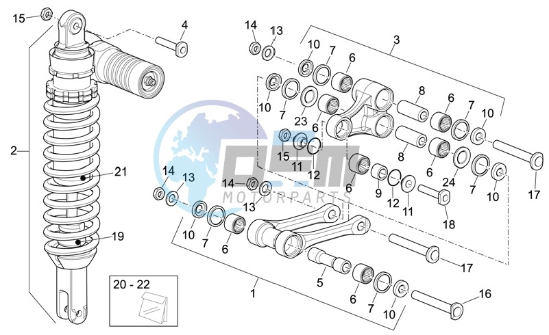 Rear Shock absorber