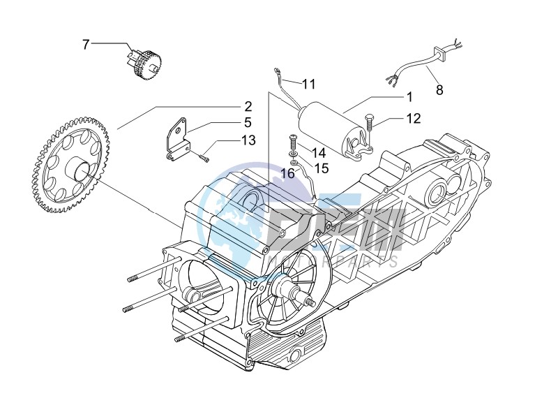 Starter - Electric starter