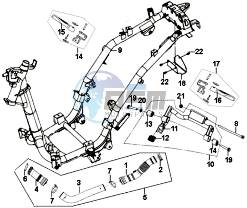 FRAME / ENGINE MOUNT