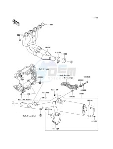 ZG 1400 B [CONCOURS 14] (8F-9F) B9F drawing MUFFLER-- S- -