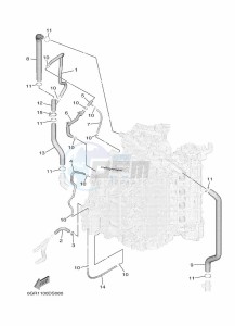 XF425NSA2-2018 drawing CYLINDER-AND-CRANKCASE-4