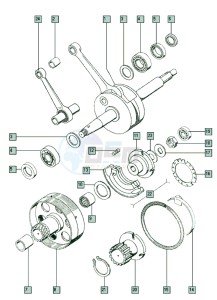 A3 50 drawing Crankshaft-cluth