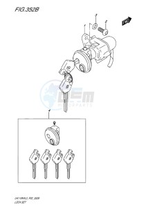 UK110NX ADDRESS EU drawing LOCK SET