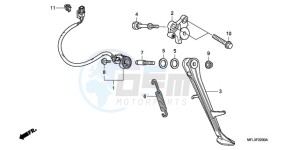 CBR1000RR9 Europe Direct - (ED / REP) drawing STAND