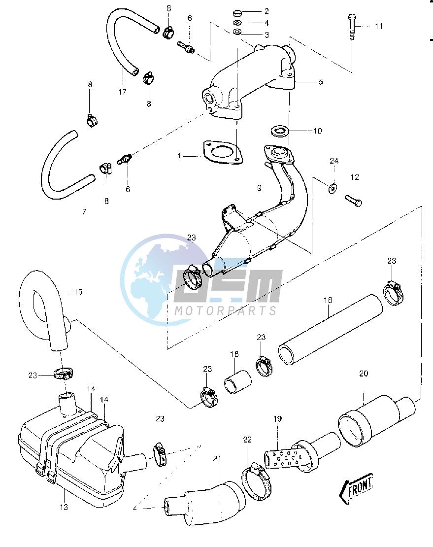 MUFFLER-- JS440-A14- -