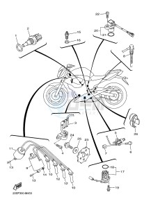 XJ6N 600 XJ6-N (NAKED) (20SK) drawing ELECTRICAL 1