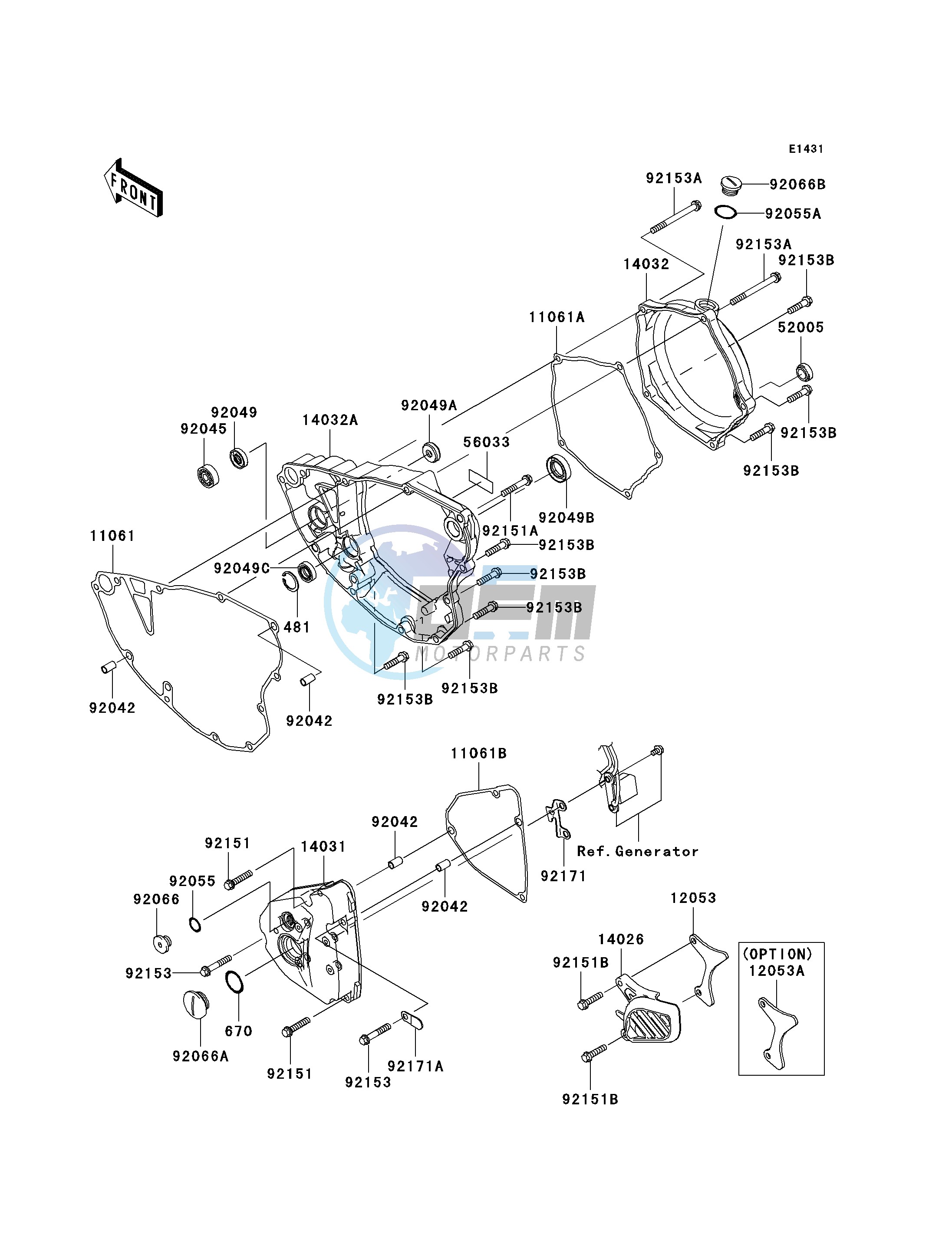 ENGINE COVER-- S- -