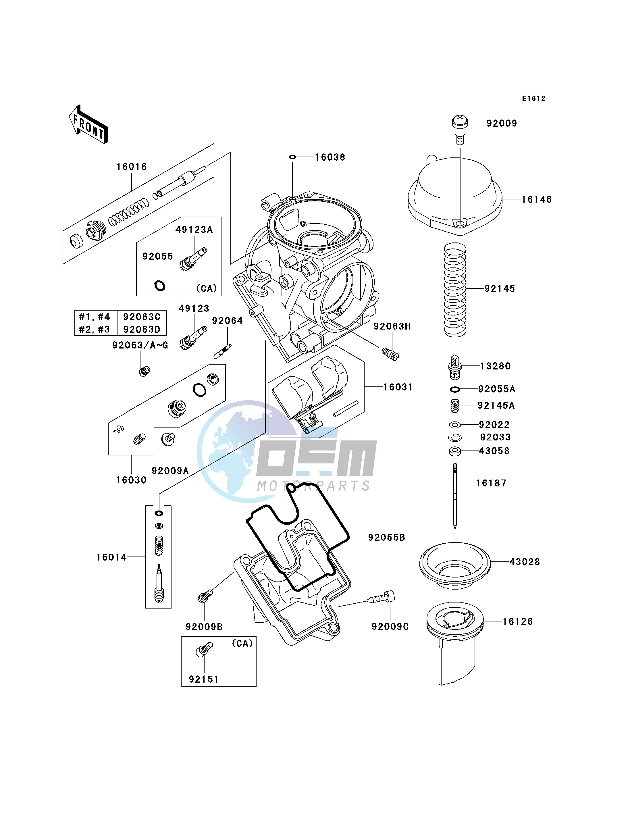 CARBURETOR PARTS