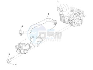 BV 350 4T 4V ie E3 ABS (USA) Usa drawing Cooler pump