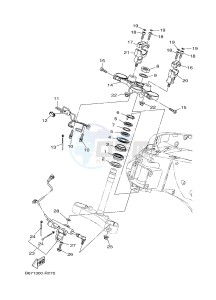 MTN1000 MTN-1000 MT-10 (B67G) drawing STEERING