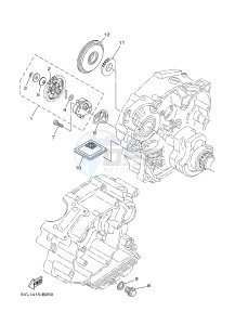 XTZ125E (1SB1) drawing OIL PUMP