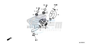 CRF1000AG CRF1000 - Africa Twin - ABS Europe Direct - (ED) drawing AIR INJECTION SOLENOID VALVE