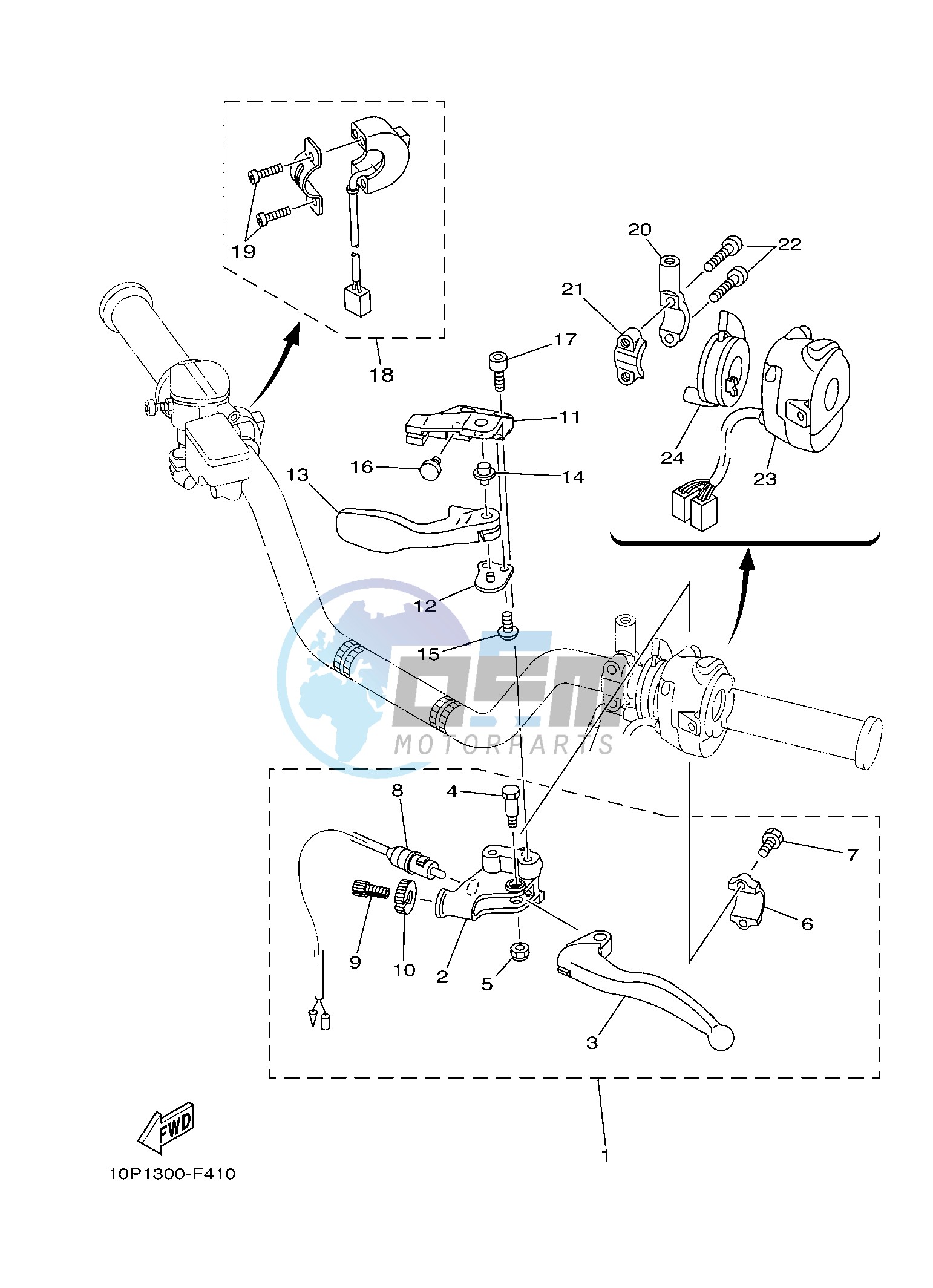 HANDLE SWITCH & LEVER